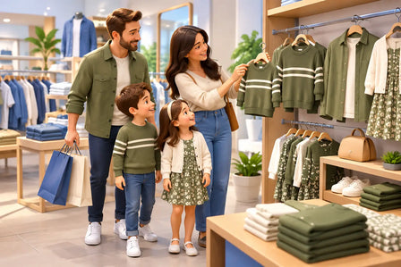 How to Shop Coordinated Family Outfits Well