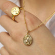 With Love Darling, Infinity Medallion Necklace, NWT