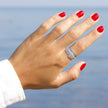 With Love Darling, Ashok Leaf Ring Sterling Silver, NWT