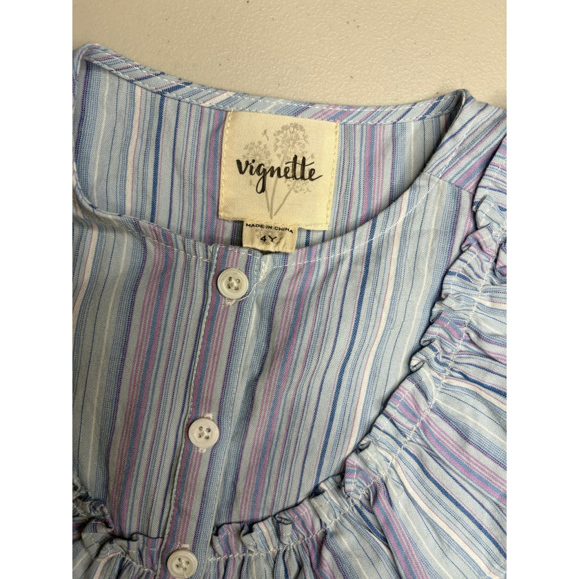 Vignette, Striped Blouse, NWOT, 4 Years