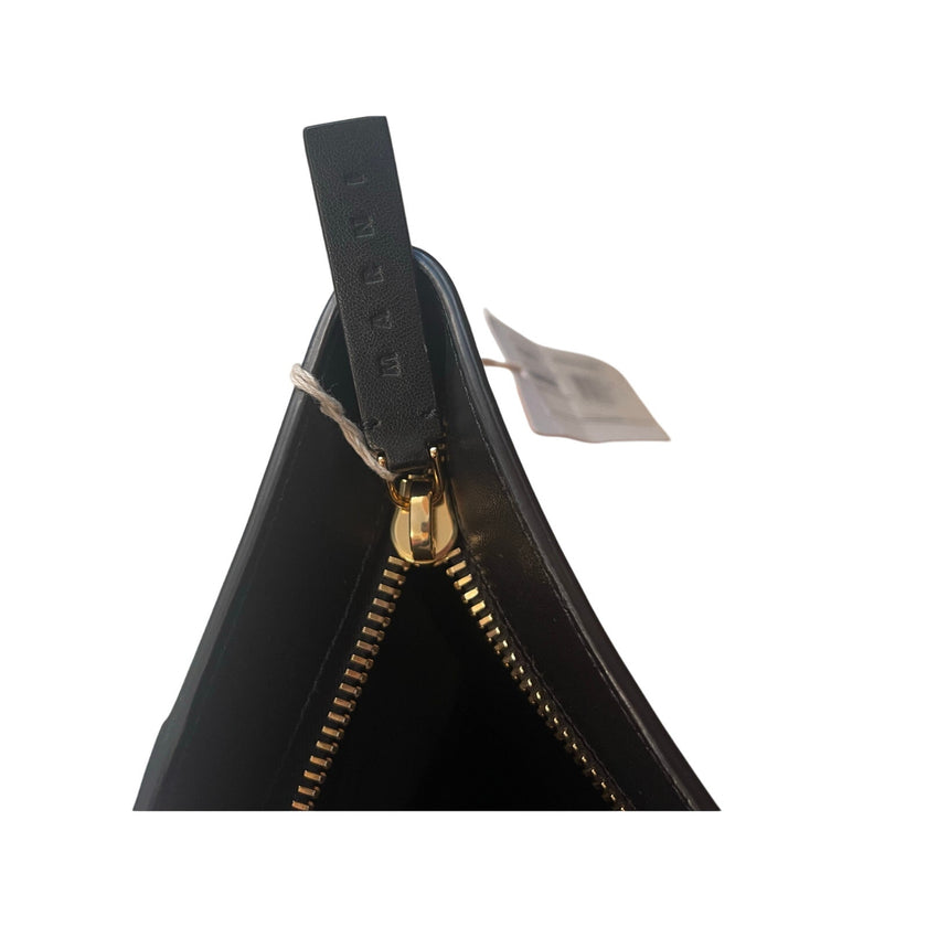 Marni Pod Folded Leather Pouch Bag