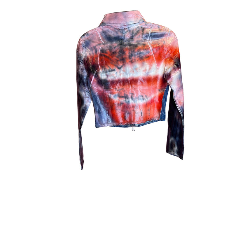 Diesel De-Smily-FSD Cropped Denim Jacket NWT XSmall