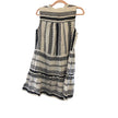 Elan Stripped Sleeveless A-Line Mini Dress, NWT, Size: Large