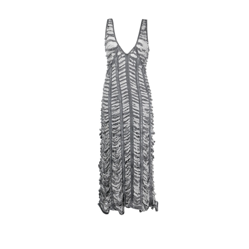 Diesel De-Arie-ads Distressed Denim Dress NWT Size Small