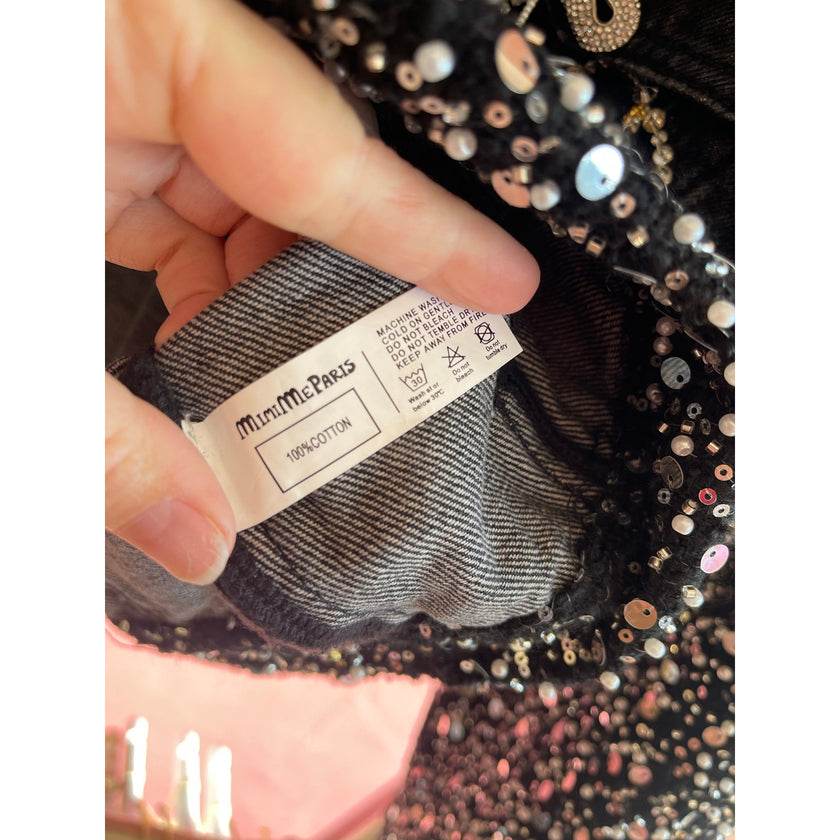 Minime Paris Upcycled Denim Jacket Small