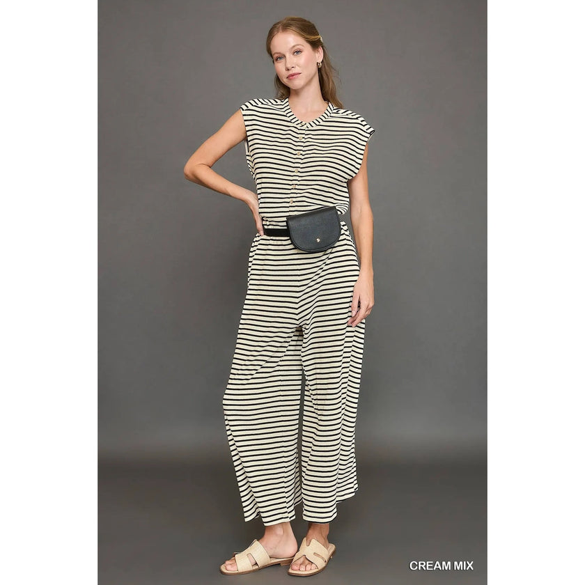 Umgee Oversized Jumpsuit