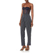 The Drop, Women’s Captain Sky Stripped Suiting Pants, NWT Large