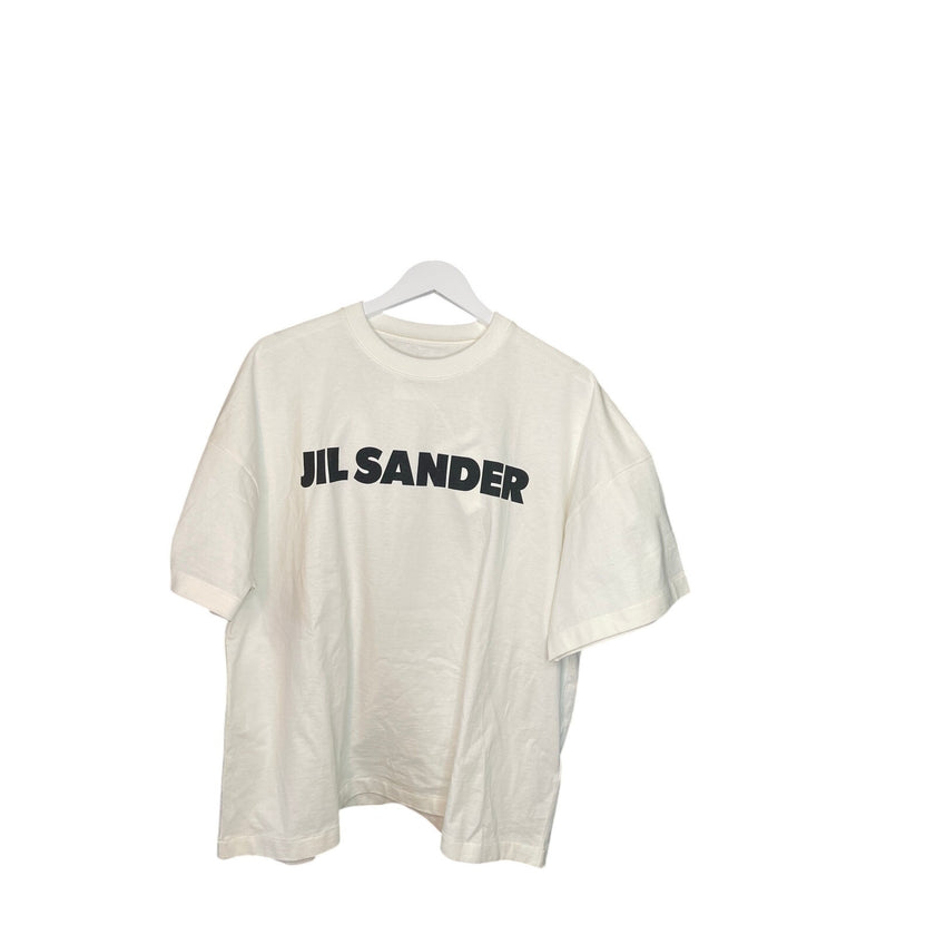Jil Sander Men’s Stiff Lightweight Cotton Jersey T-Shirt