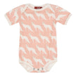 Milkbarn, Organic One Piece, Pink Fox, 12-18 Months, NWT