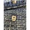 Minime Paris, Haute Denim French Tweed Bag w/ Luxe Details NWOT