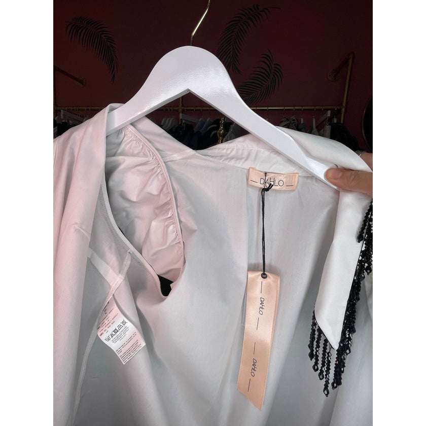 Dahlo Balloon Sleeveless Shirt NWT IT44