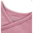 MILKBARN 3-6 months Plum Stretch Crossover Long Sleeve One Piece