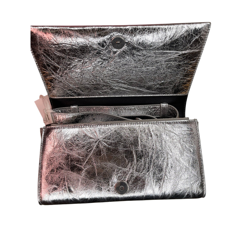 Jil Sander, Silver All Day Bag, NWT