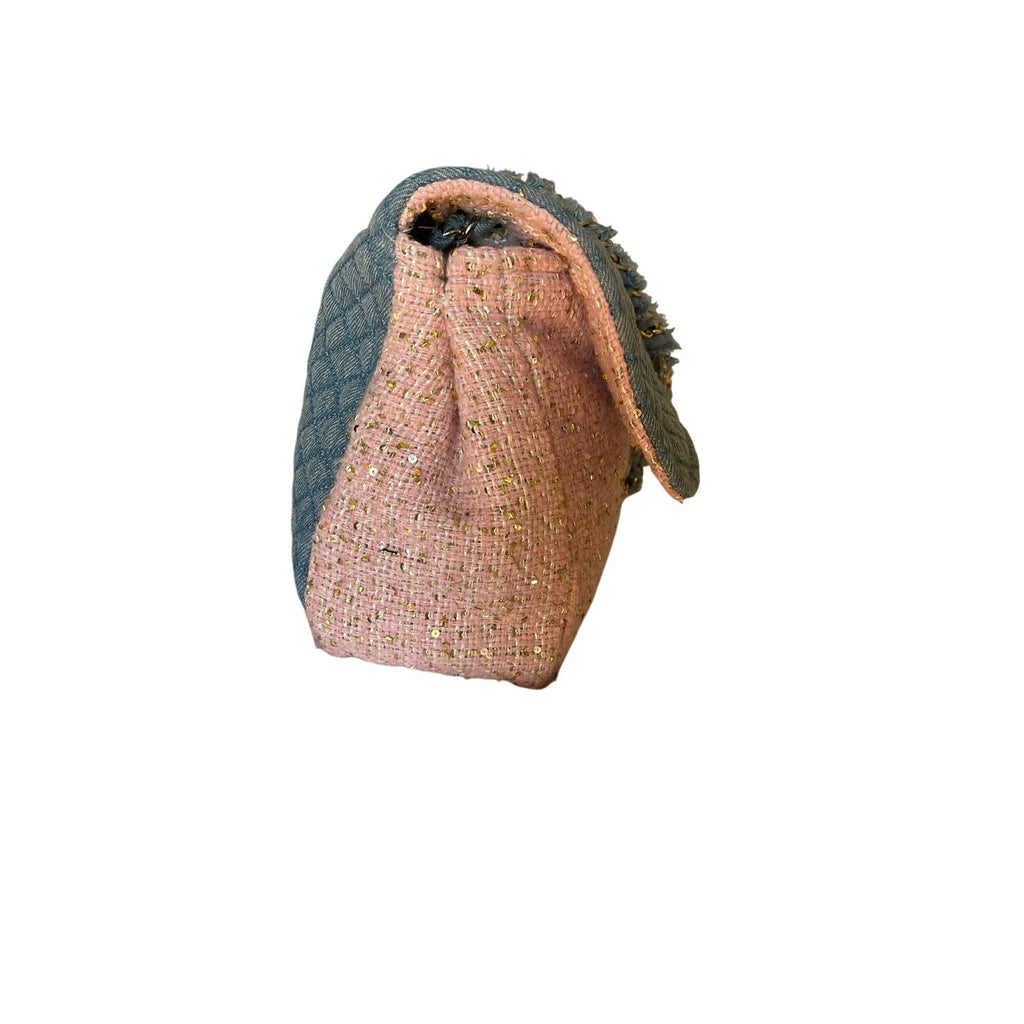 "Étoile de Minime" Upcycled Couture Tweed Bag