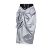 Maison Margiela Deconstructed Satin Pencil Skirt NWT Size 38
