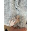 ✨ L’AGENCE Agnes Tweed Denim Jacket – Size Large – NWT ✨