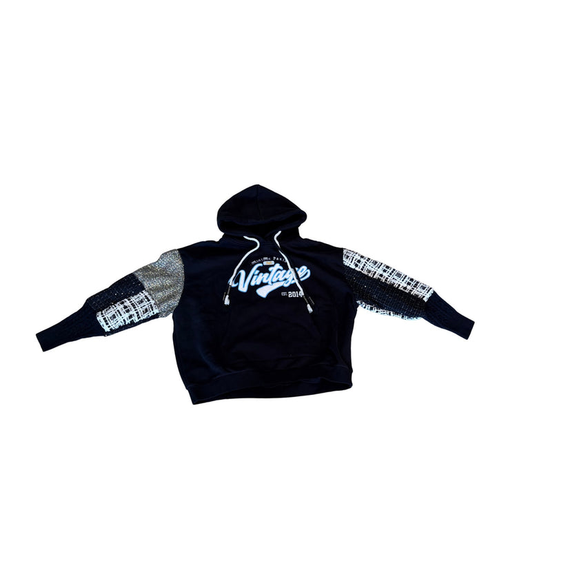 Minime Paris Vintage Hoodie w/ Tweed