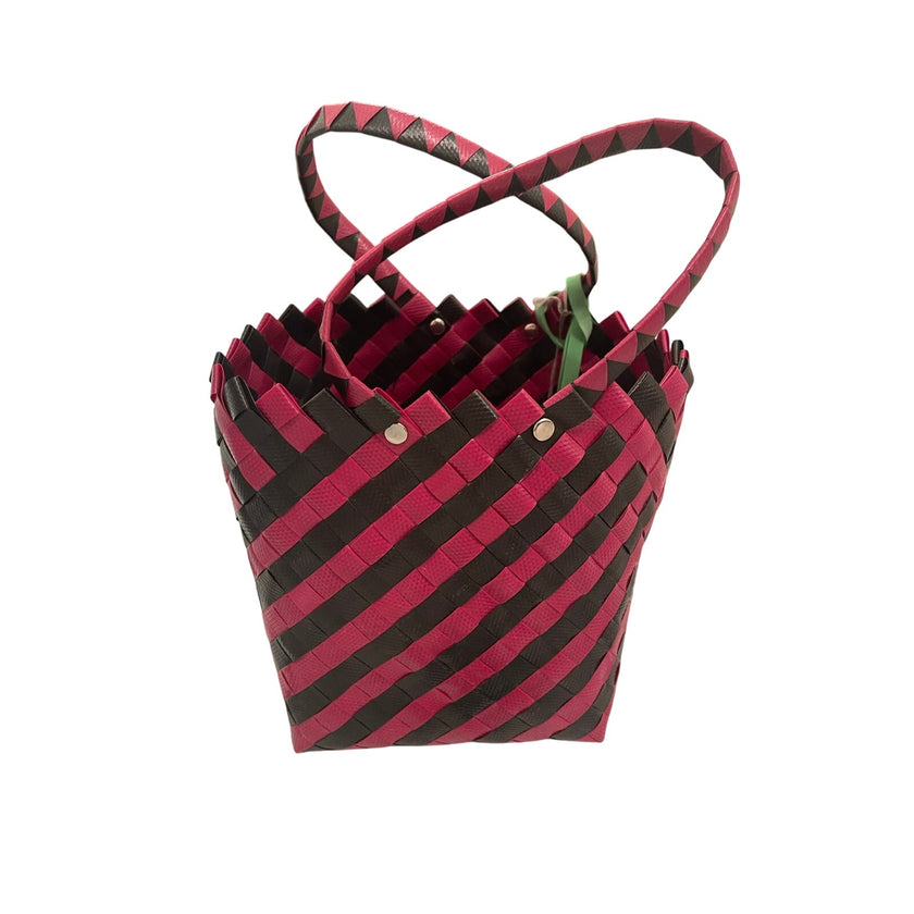 Marni Market, Taha Bag with Woven Handle