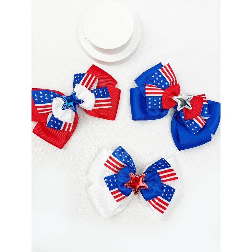 American Flag Bow