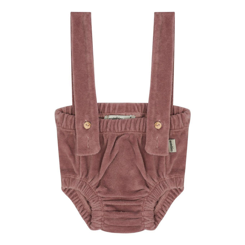 Antebies, Dusty Rose Body Suit w/ Straps