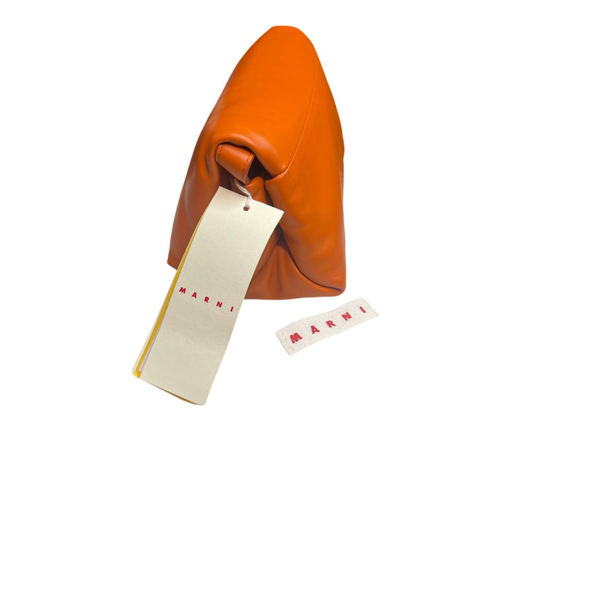 Marni Small Prisma Shoulder Bag Orange NWT