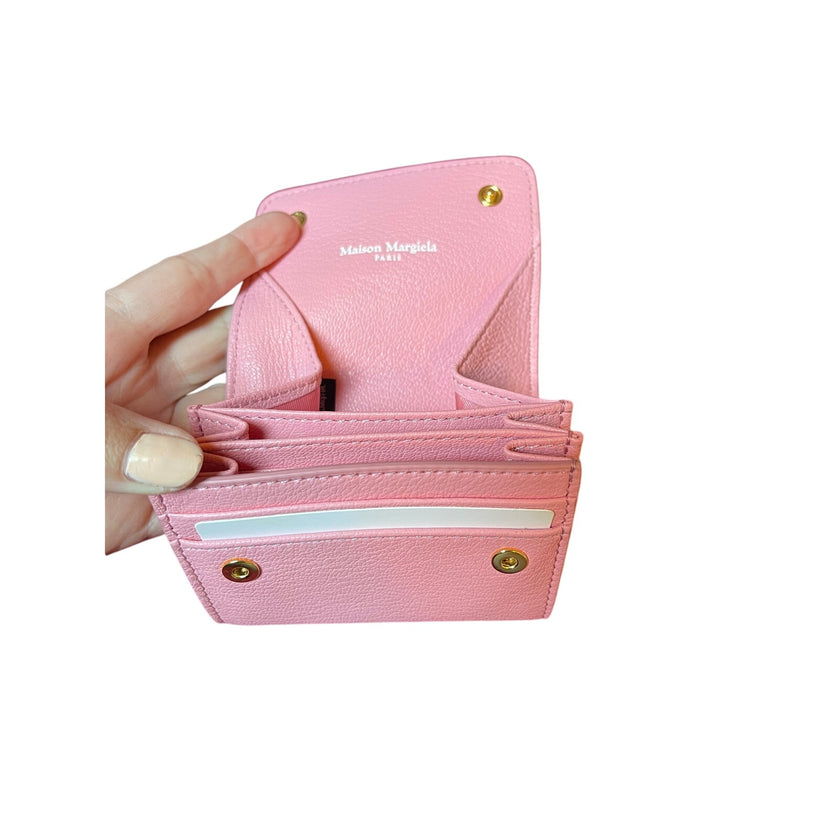Maison Margiela Four Stitches Leather Accordion Wallet NWT