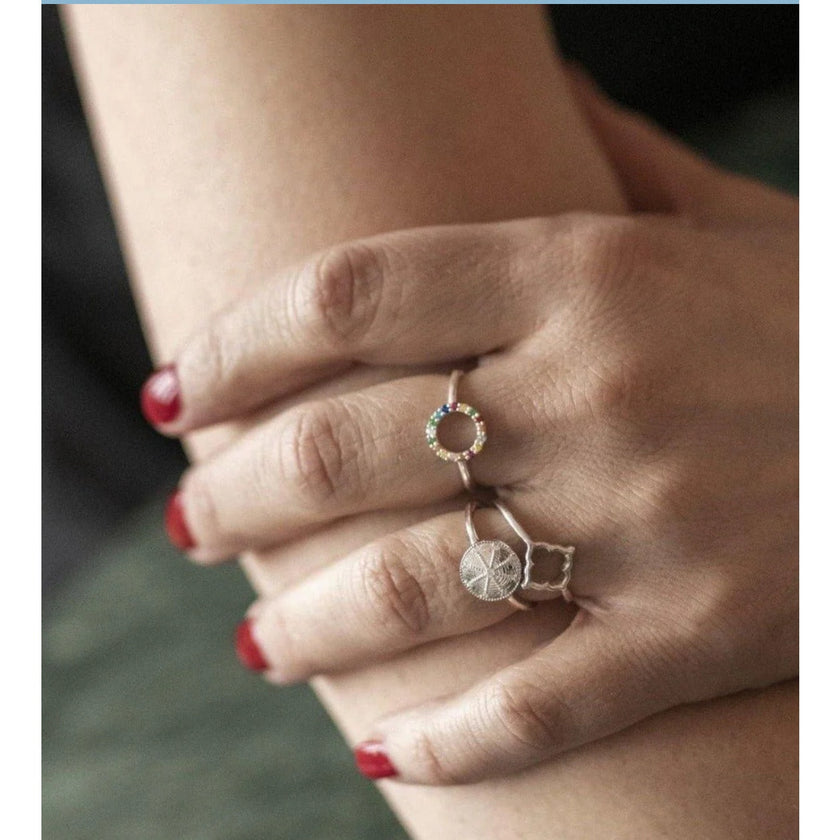 With Love Darling, Community Ring Silver, NWT, Multiple sizes