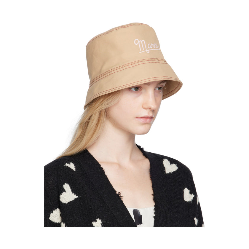 Marni Embroidered Bucket Hat NWT