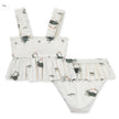 Milkbarn Coastal Crab Ruffle Two Piece