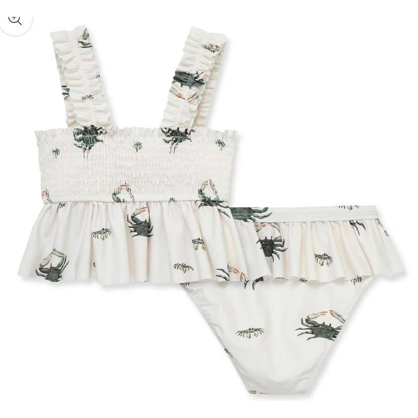 Milkbarn Coastal Crab Ruffle Two Piece