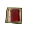 Marni Brown/Red Bifold Wallet with Marbled Interior NWT
