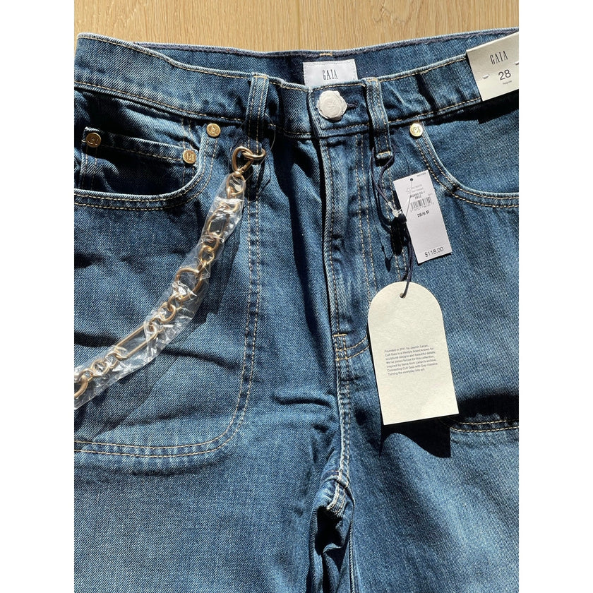 Cult Gaia x Gap Wide Leg Denim, NWT, size 28