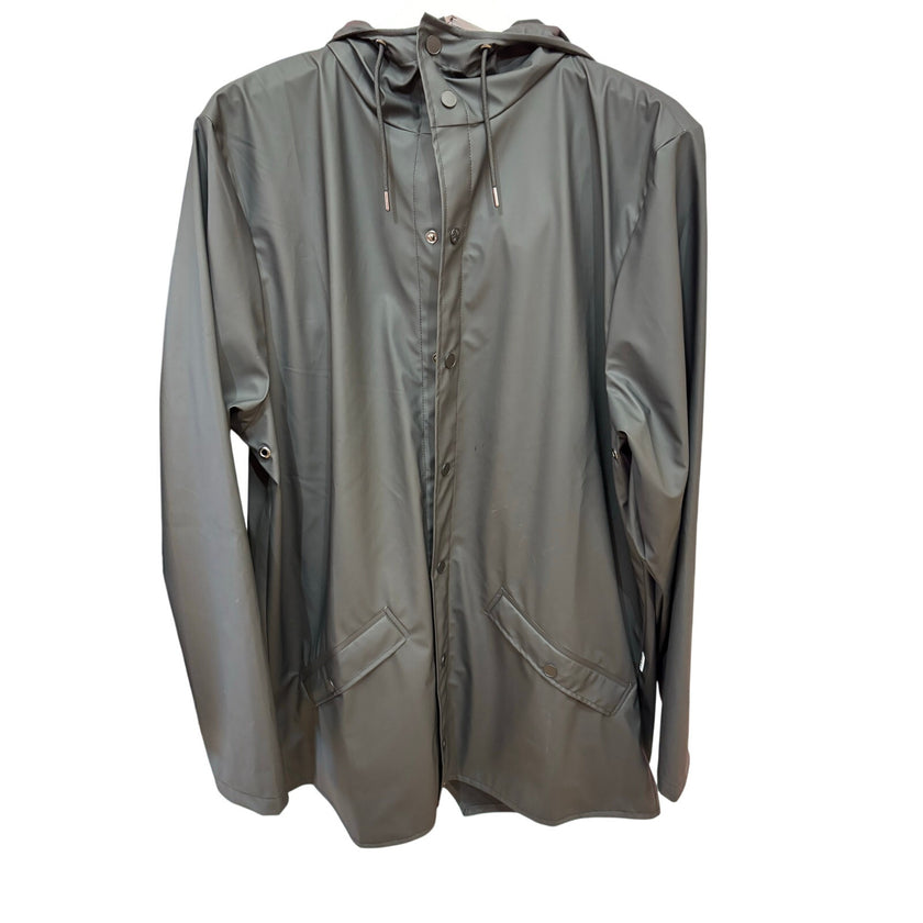 RAINS, rain Jacket W3, Black, NWT, Size XL