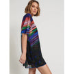 One Teaspoon 99 Cent Dreams oversized mesh tee dress, size XS, photo 2 of 10