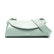 Jill Sander Cannolo Embossed Leather Bag, Mint Green