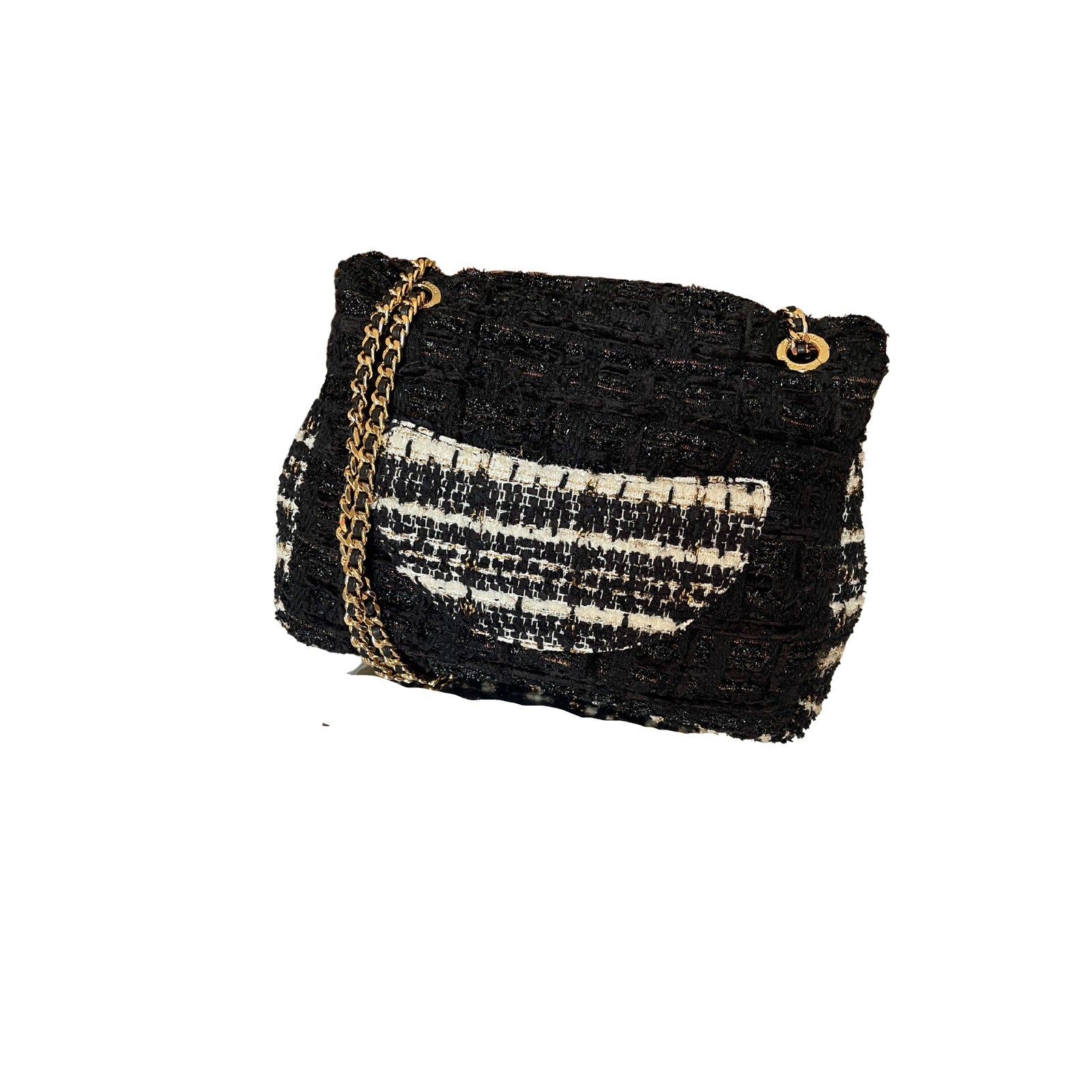 Luxury Tweed Sac – Made in France – Haute Couture, Minime Paris- NWOT