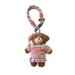 Minime Paris Pink Teddy Keychain/Bagcharm NWOT