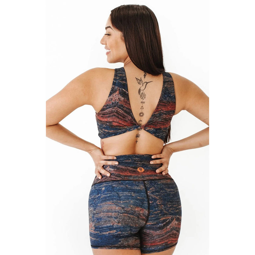 Yoga Democracy, Twist + Turn Bra, Pedra