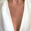 With Love Darling, Lariat Necklace