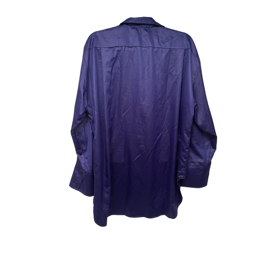 MSGM, Camica/Shirt, Blue Satin, NWT, Size: 42
