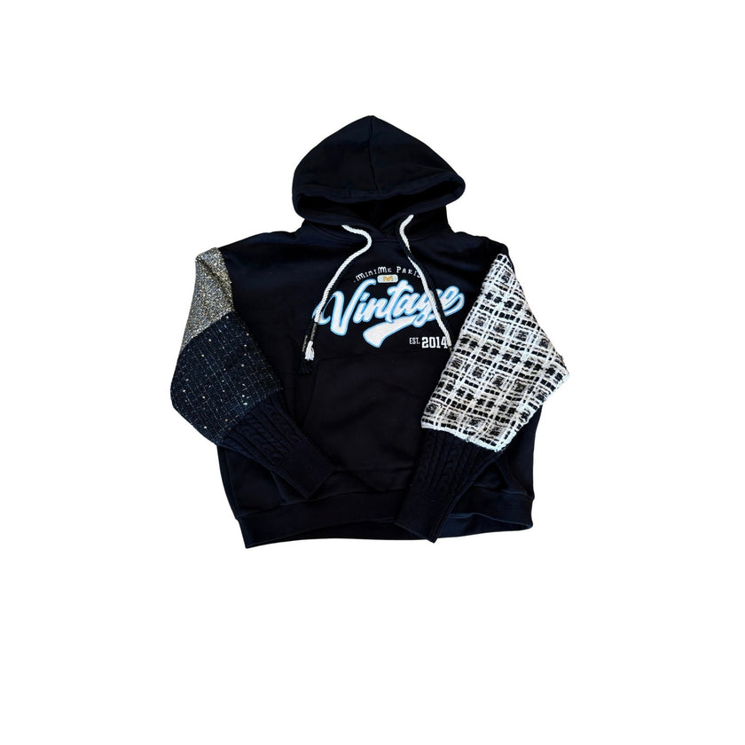 Minime Paris Vintage Hoodie w/ Tweed