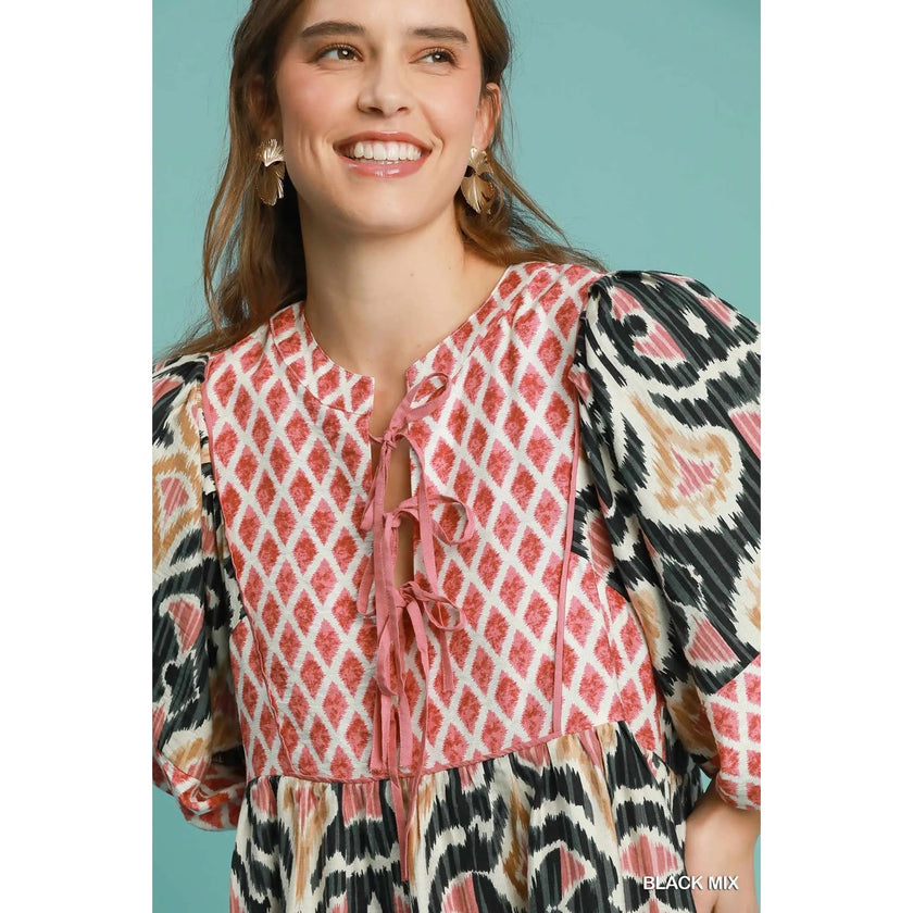 Umgee Boho Short Dress