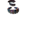 Minime Paris, Handmade Multiple Color 3 Row Headband