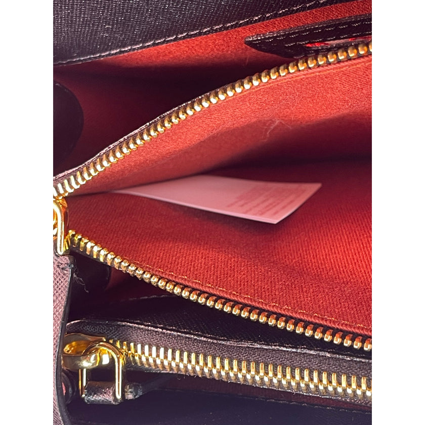 Marni Trunk Bag Tri-Color Saffiano Leather NWT