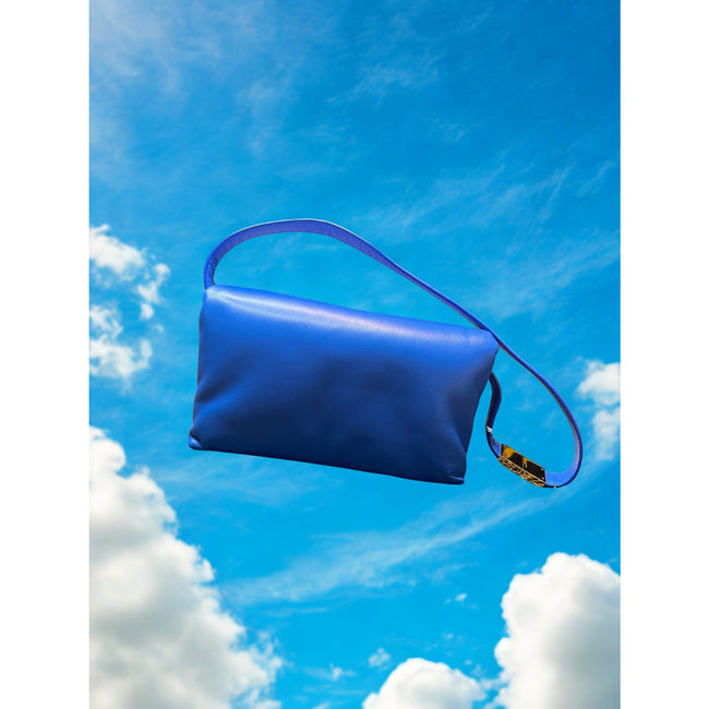 Marni Small Prisma Shoulder Bag Blue NWT