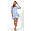 Oliphant, Flirty Skirt, NWT, Blue Flora