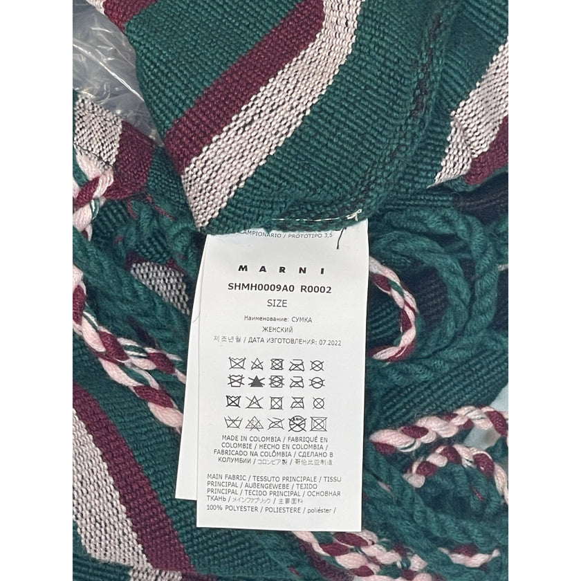 Marni Market Hammock Bag, Green