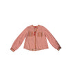 Boutique Bran Net.153, Pink Cotton Embroidered Cutout Top, NWT, Large