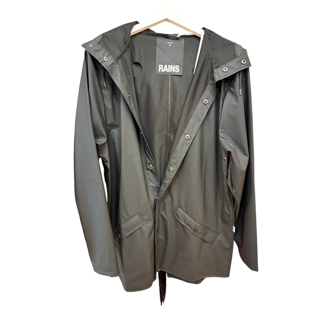 RAINS, rain Jacket W3, Black, NWT, Size XL