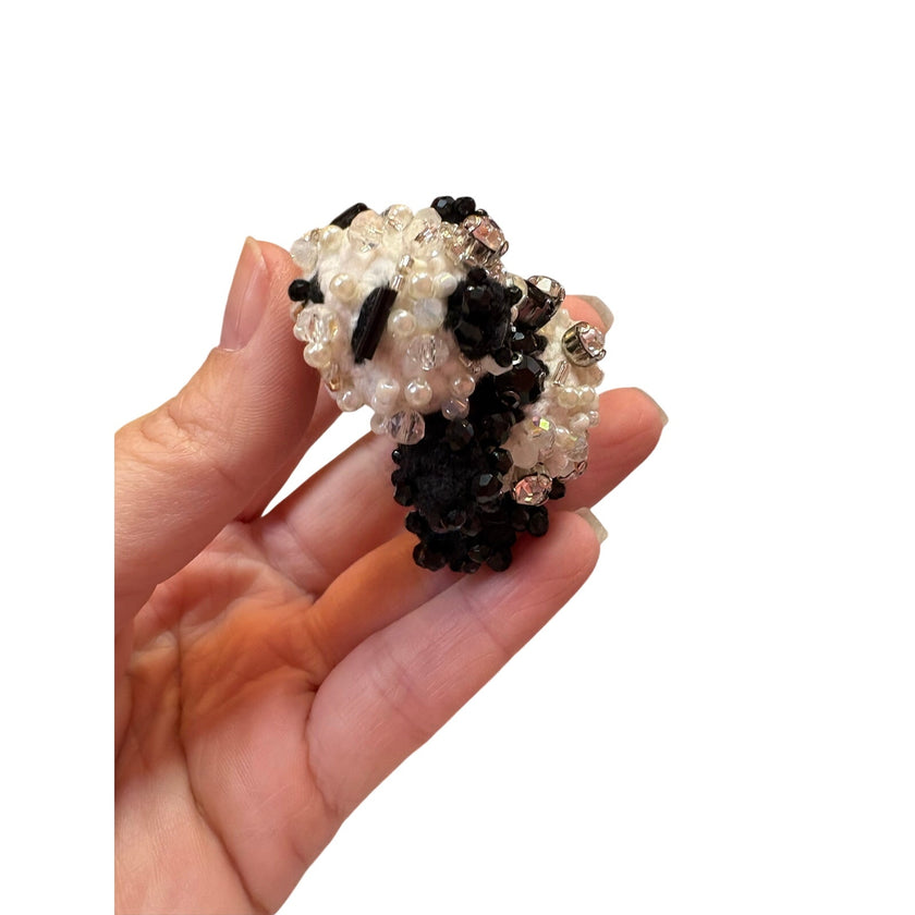 Minime Paris, Crystal Panda Brooch